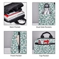 thumbnail image 4 of Naloa Floral Print Lightweight DayBackpack Suitable for school, work, shopping, travel, etc., 4 of 5