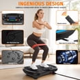thumbnail image 6 of Vibration Plate Exercise Machine,Mibote Whole Body Workout Waver with Fitness 2 Resistance Bands Weight Loss Gifts for Women Men, 6 of 10