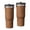 Black-8, variant on 30oz Tumbler with Handle, Insulated Stainless Steel Cup with Flip Straw Lid, Leak-Proof & Cup Holder Friendly for Travel and Sports ,Wood Print