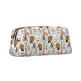 thumbnail image 2 of Goofa Hand Drawn Animals Pattern Leather Pencil Case, Pencil Pouch, Pencil Bag, Pen Case, Pen Pouch, Pen Bag, Pencil Pouches, Pencil Bags,College Pencil Case, 2 of 7
