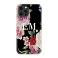 thumbnail image 1 of Personalised Black Floral Blossom Initials iPhone 16 Plus Case, iPhone 13, 1 of 4