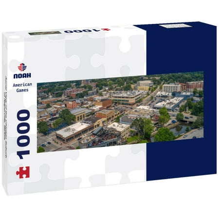 Noah Jigsaw Puzzle Aerial View of the Chicago Suburb of Naperville, Illinois panorama 1000 pieces