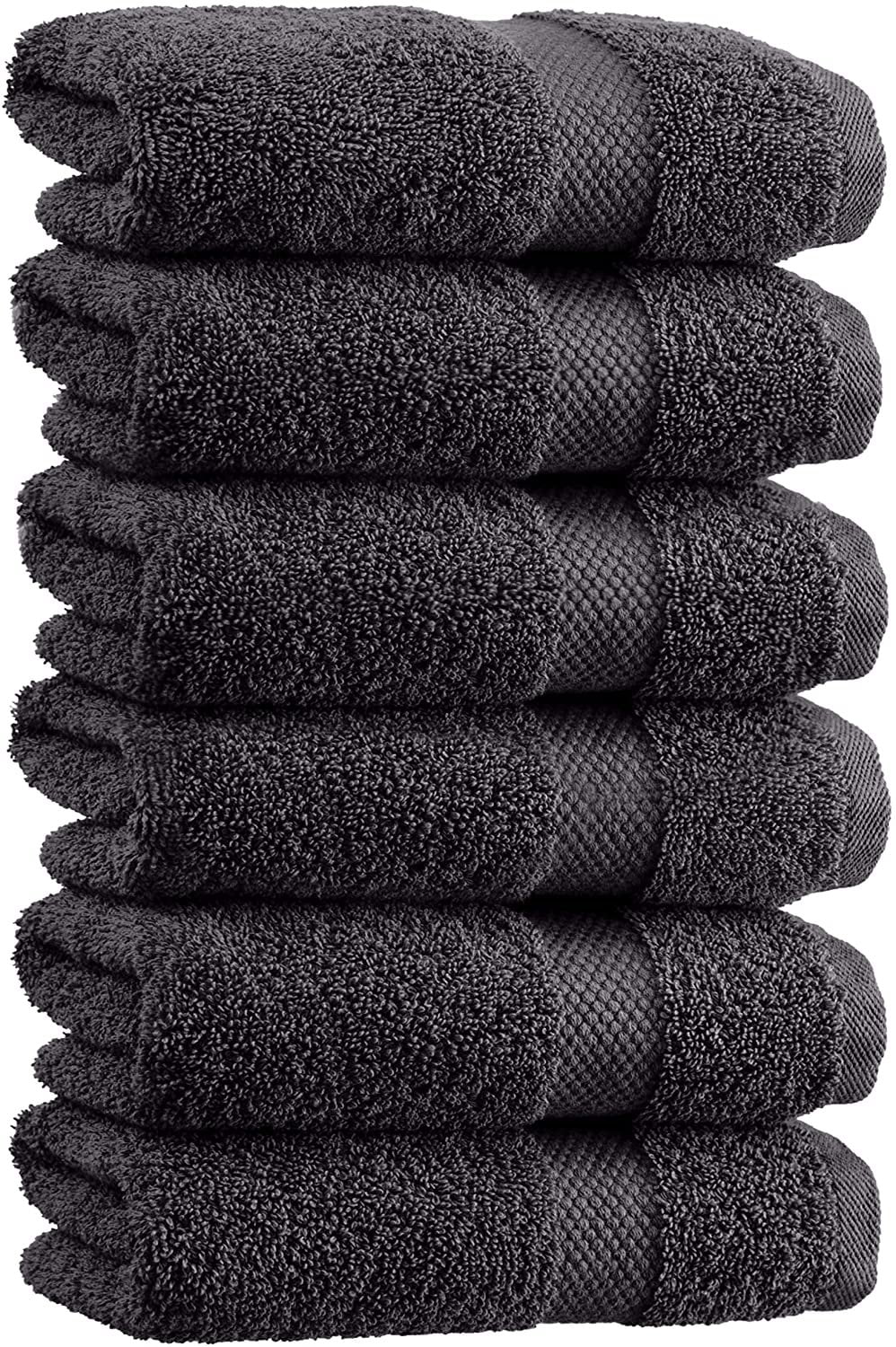 luxury black hand towels