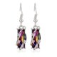 thumbnail image 2 of Pendientes de moda con forma de ojo de gato y luz de luna, con gotas de agua, de cristal de diamante y clip para la oreja, material de vidrio de calidad, estilo artístico versátil, 2 of 6