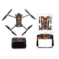 thumbnail image 4 of Juego de pegatinas para drones, pegatinas impermeables compatibles con DJI Mini 3 Pro Drone y control remoto, pegatinas con patrones 3D, accesorios de protección, 4 of 8