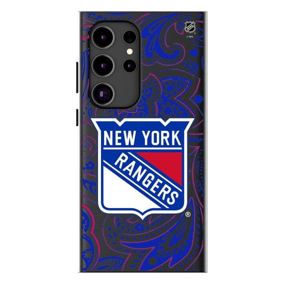 Keyscaper New York Rangers Paisley Galaxy Magnetic Bump Case