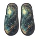thumbnail image 1 of Balery Enchanted Forest Skull Path Pantuflas de Casa de Felpa Silenciosas con Diseño Estampado, Zapatillas Cómodas Antideslizantes de Algodón para Interior-Medium, 1 of 8