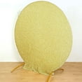 thumbnail image 2 of Efavormart 7.5ft Champagne 2-Sided Spandex Fit Round Wedding Arch Backdrop Cover, 2 of 11