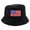 Black, variant on Seductiva Clothing Womens Bucket Hats Mens and Womens Summer Fashion Casual Sun Protection Shade American Flag Stars and Stripes Go Out To Play Fisherman Hat Basin Hat Summer Beach Sun Hat 1PC