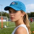 thumbnail image 4 of Soccer Hat, USA CAN MEX 2026 Merchandise, Breathable Cotton Adjustable Hat, Printed Baseball Cap for Football Fans Match Day Wear, 4 of 7