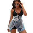 thumbnail image 5 of Logo Ghostbusters Frozen Empire Women's Split Skirt Swimwear Two-Piece Swimsuit Backless Bikini Set Summer Holiday Beach Adjustable Bathing Suit, 5 of 6