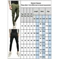 thumbnail image 2 of ORQ Men Side Zipper Taper Leg Pocket Casual Drawstring Pants, 2 of 4