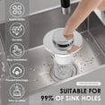 thumbnail image 2 of EIGTHTAIL Portable Ironing Machine Handheld Steam Iron Fast Heating Clothes Steamer Iron Mini Iron Steamer Wrinkle Remover for Clothes Home Travels  Black, 2 of 7