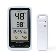 AcuRite Wireless Thermometer Digital Display for Indoor/Outdoor Temperature and Humidity (01136M)