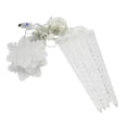 thumbnail image 4 of Luz navideña decorativa USB con diseño de copos de nieve y carámbanos, accesorios para aleros de ventanas, multiusos, 8 modos de decoración navideña. Vistoso, 4 of 8
