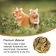 thumbnail image 5 of Greeniant Bolas de ratán Manualidades Adornos Decoraciones Juguete Cumpleaños Boda Año Nuevo Juguetes de animales pequeños Tipo 1 Greeniant PT003741-01B, 5 of 6