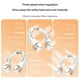 thumbnail image 3 of Bladeless Neck Fan Portable and Rechargeable with Adjustable Wind Speed, 3 of 6