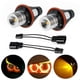 thumbnail image 1 of 8000K Amber LED Angel Eye Marker Halo Light Bulbs Lamps for -BMW E39 E53 E60 E63 E64 E66 E87 5 6 7 X3 X5 [Pack of 2 Pcs], 1 of 5