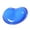 Blue, variant on Candy Color Silicone Heart-shaped Wrist Rests Pad Comfort Gel Hand Computer Mouse Support Cushion Wrist Support Cushion