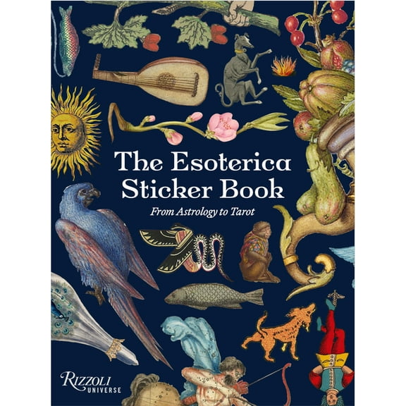 The Esoterica Sticker Book: From Astrology to Tarot, (Hardcover)
