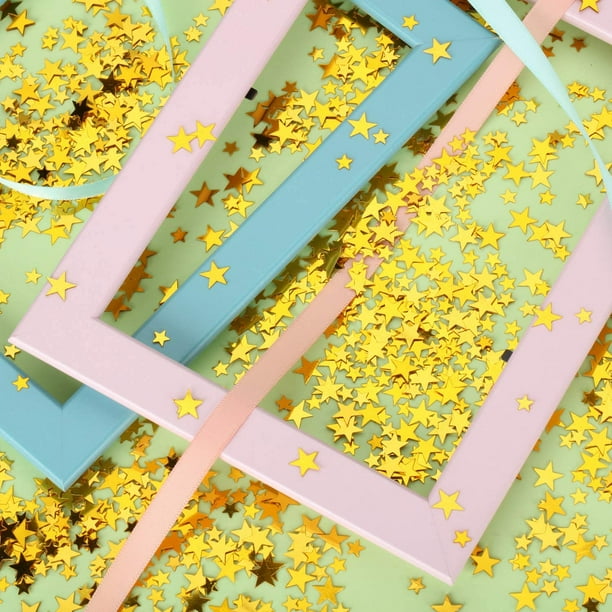 Confettis étoiles 60 g AB couleurs paillettes étoiles confettis de table pour mariage, anniversaire, vacances, décorations de fête Doré Confettis étoiles 60 g AB couleurs paillettes étoiles confettis de table pour mariage, anniversaire, vacances, décorations de fête Doré
