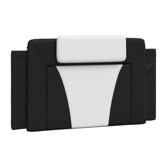 Headboard Cushion Black and White Striped - Reading & TV Back Support - Bedroom Decor - 1.2" Thick
