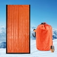 thumbnail image 4 of Saco Dormir Emergencia Térmico Impermeable Bsvklp Manta Supervivencia Amarillo B, 4 of 9