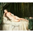 thumbnail image 2 of Lié Louis Périn-Salbreux 23x20 Gold Ornate Framed and Double Matted Museum Art Print Titled - La Duthe Lying (1778), 2 of 4