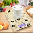 thumbnail image 7 of High Precision Digital Kitchen Scale Tempered Glass Food Scale Multifunction Scale Small Kitchen Appliances Cute Bees and Honeycomb Pattern, 7 of 7