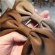 thumbnail image 5 of Pinzas para el cabello para mujer, pinzas para el cabello de satén negro con lazo, accesorios para el cabello para niñas y niños, 3 piezas Sincero Electrónica, 5 of 5