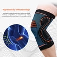 thumbnail image 4 of NIBOLOG 1 Pc Sports Knee Pad Breathable Elastic Comfortable to Wear Professional Sweat-absorption Protective Nylon Running Climbing Knee Sleeve Training Guard, 4 of 8