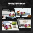 thumbnail image 7 of Xecao Colorful Tie Dye Stained Glass 3 Print Tissue Box Cover,Modern PVC Leather Square Tissue Box Holder for Creative Decorative, 7 of 7