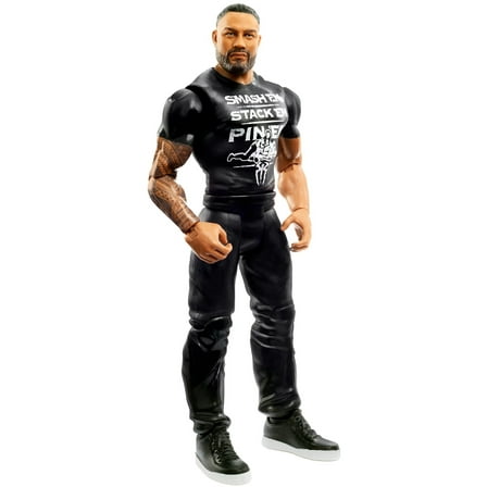WWE Roman Reigns Action Figure, Posable 6-inch Collectible for Ages 6 Years Old & Up​​
