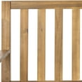 thumbnail image 5 of Indaka Indoor/Outdoor Contemporary Acacia Bench, 5 of 6