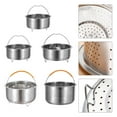 thumbnail image 4 of Steamer Insert Steamer Pot Stainless Steel Basket Rice Steamer Pressure Cooker, 4 of 5