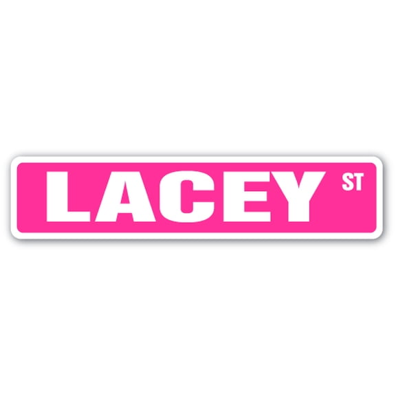 Lacey Street [3 Pack] of Vinyl Decal Stickers |for Laptop Car