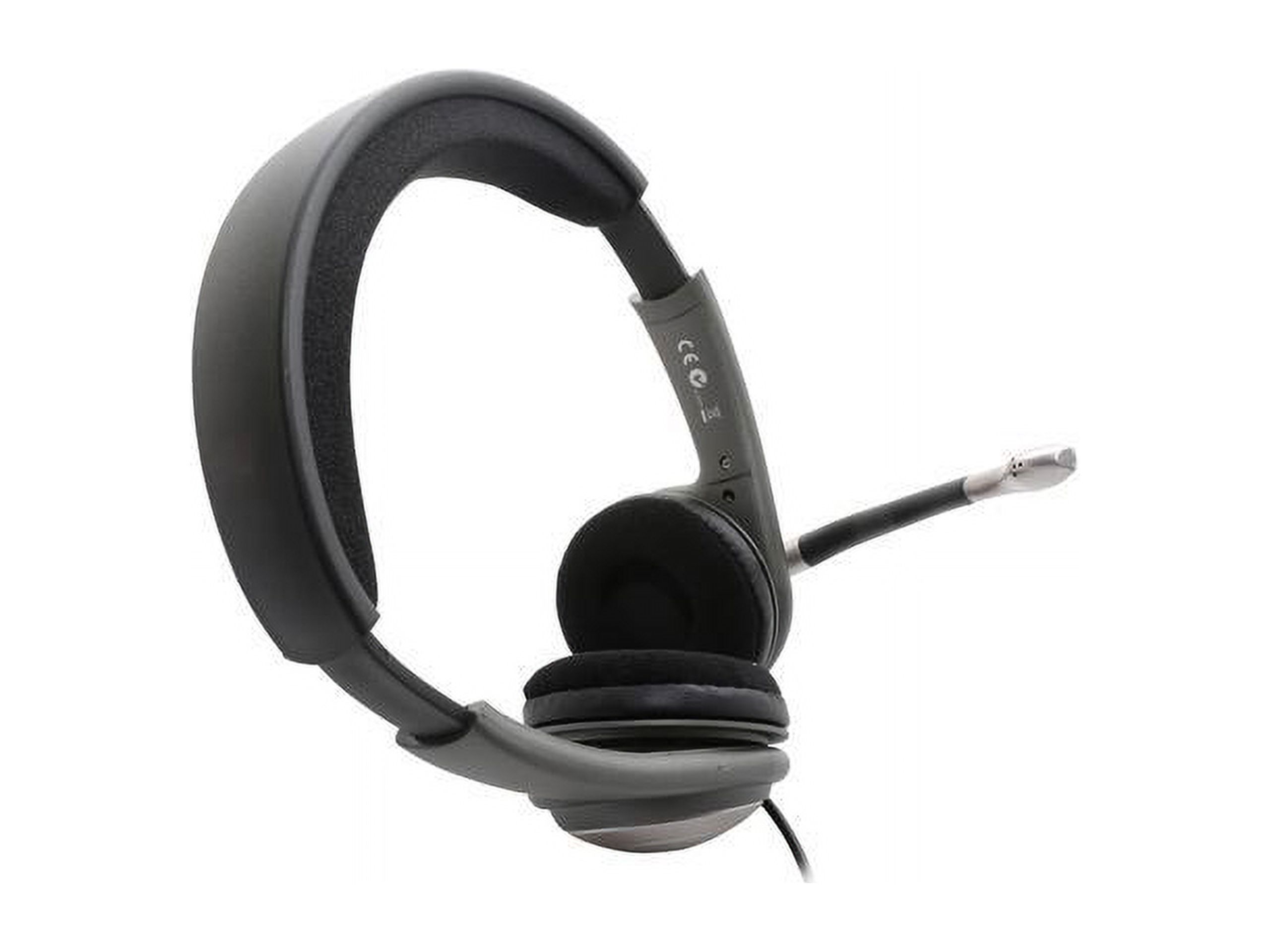 SYBA Multimedia Connectland Headset - Stereo - USB, Mini-phone (3.5mm) - Wired - 32 Ohm - 20 Hz - 20 kHz - Over-the-head - Binaural - Ear-cup - image 3 of 5