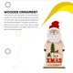 thumbnail image 3 of Bewildely Colgante de Navidad para decoración de pared, diseño bonito, accesorio DIY, decoraciones para el hogar, suministros de vacaciones, tamaño Kits de decoración para fiestas Anciano Bewildely HA070244-01B, 3 of 6