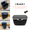 Black, variant on BJSNEIF Car Trash Can with Lid PU Leather Top Leakproof Waterproof 1 Pack