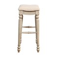 thumbnail image 2 of Riverbay Furniture 30" Backless Bar Stool in White Wash, 2 of 6