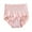Pink, variant on Lolmot Women Underwear High Waist Cotton Briefs Ladies Panties Tummy Control Panty Full Coverage Plus Size Breathable Warm Belly Hip Lift Thin Waist Panties