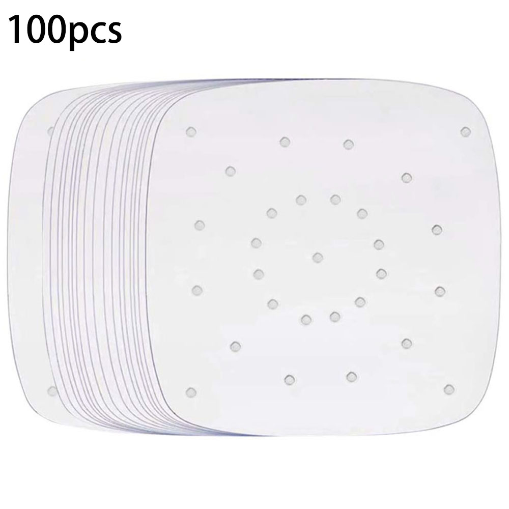 100 pcs Air Fryer Parchment Paper 8.5 Inch Square Air Fryer Parchment