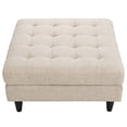 thumbnail image 2 of Modway EEI-2139-BEI Empress Mid-Century Modern Upholstered Fabric Large Ottoman, Beige, 2 of 4