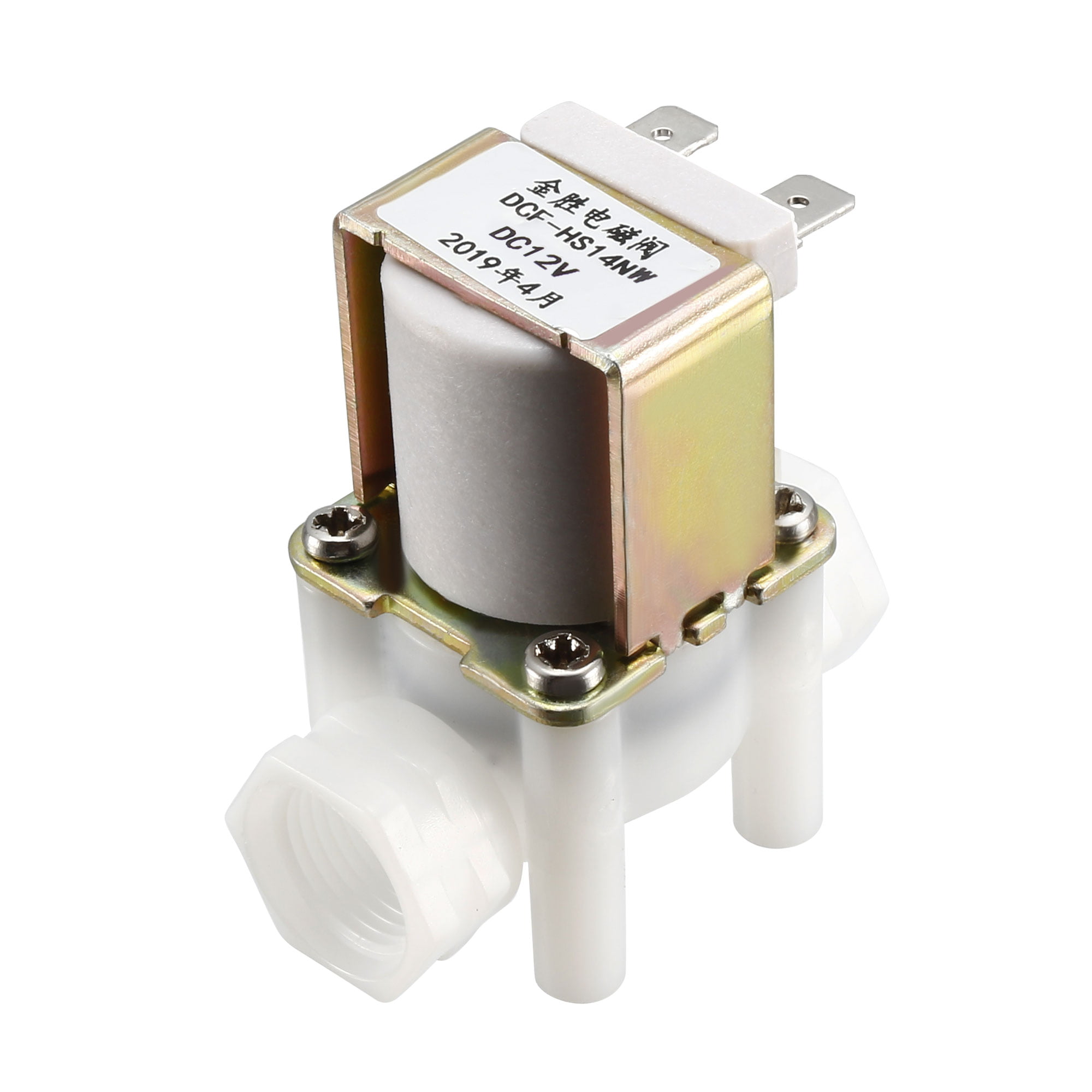 G3/8" Water Solenoid Valve DC12V Normal Closed Quick Connect Outlet Valves