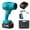 Blue, variant on 48V High-Velocity Blower, Lithium Battery Powered Turbo Fan for Car Wash/Snow Removal, Multi-Scene Application with Portable Design（Outdoor Inflation/Quick Cooling/Fire Bellow）