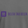 thumbnail image 3 of CafePress - Delta Tau Delta Purple Signature T Shirt - Mens Comfort Colors Shirt, 3 of 5