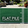 thumbnail image 4 of Koeckritz Rugs Wassaw Heather Green Ribbed Indoor/Outdoor Area Rug 12' x 16', 4 of 8