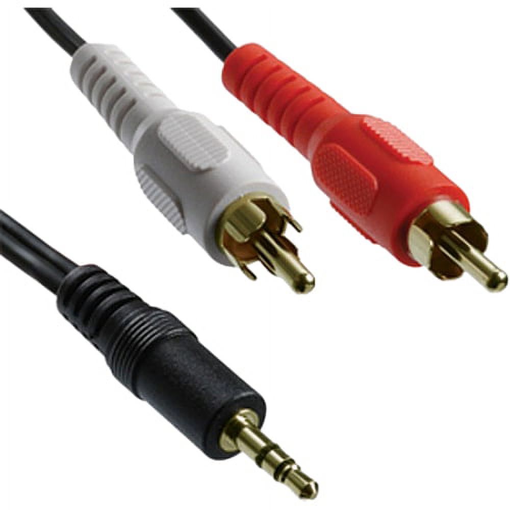 Axis Y-adapter With 3.5mm Stereo Plug To 2 Rca Plugs, 3ft - image 2 of 2
