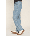 thumbnail image 3 of Victorious Men's Essential Baggy Wide Denim Jeans DL999 Light Indigo 4030, 3 of 8