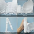 thumbnail image 4 of FallSweet Front Close Push Up Bra Wireless Lace Brassiere Multiway Full Coverage, 4 of 5